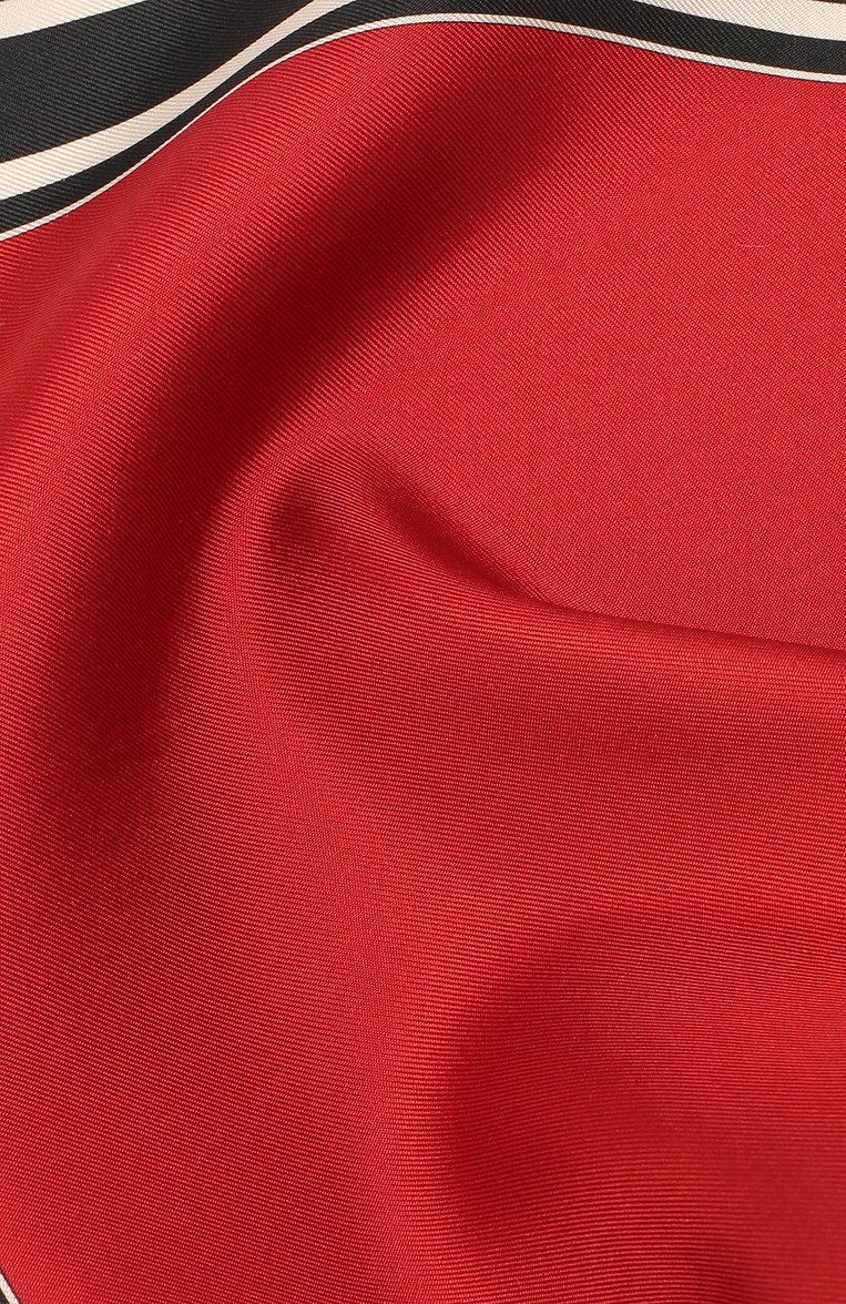 Мужской шелковый платок BRIONI красного цвета, арт. 071A00/0843C | Фото 2 (Материал: Текстиль, Шелк; Региональные ограничения белый список (Axapta Mercury): RU; Материал сплава: Проставлено; Нос: Не проставлено; Статус проверки: Проверена категория)