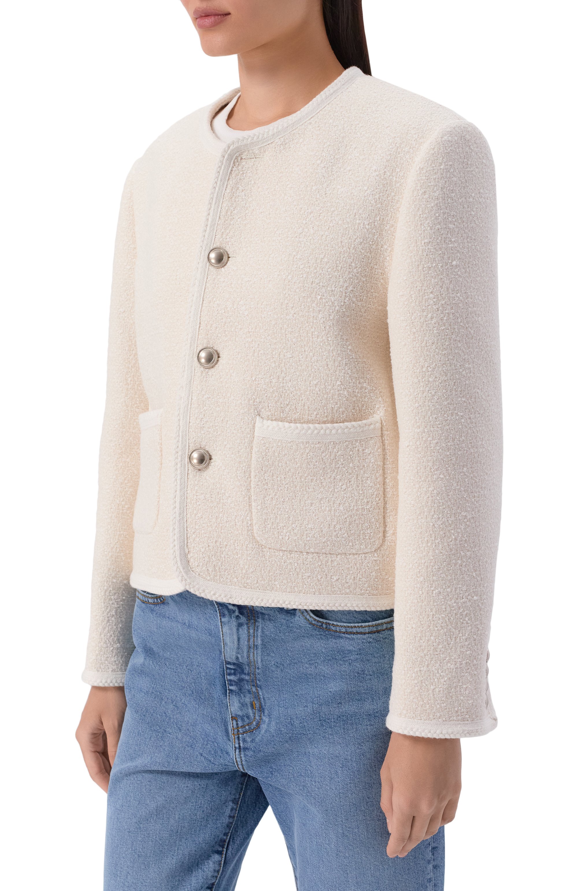 Жакет из хлопка и шерсти DUNST, арт. UDJA6A108CR, фото 3