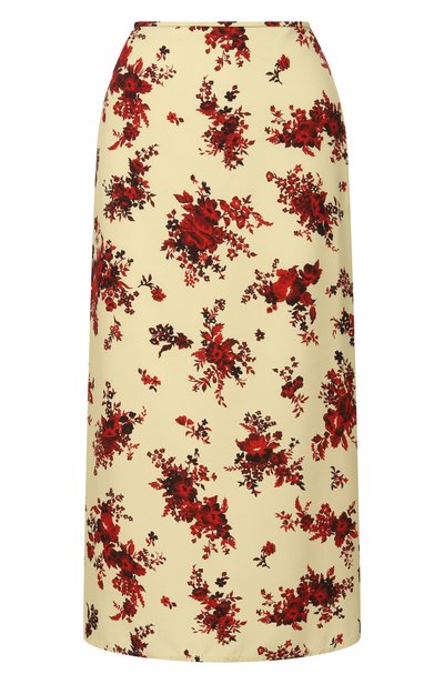 Женская юбка из вискозы JIL SANDER, арт. J02MA0384/J70247