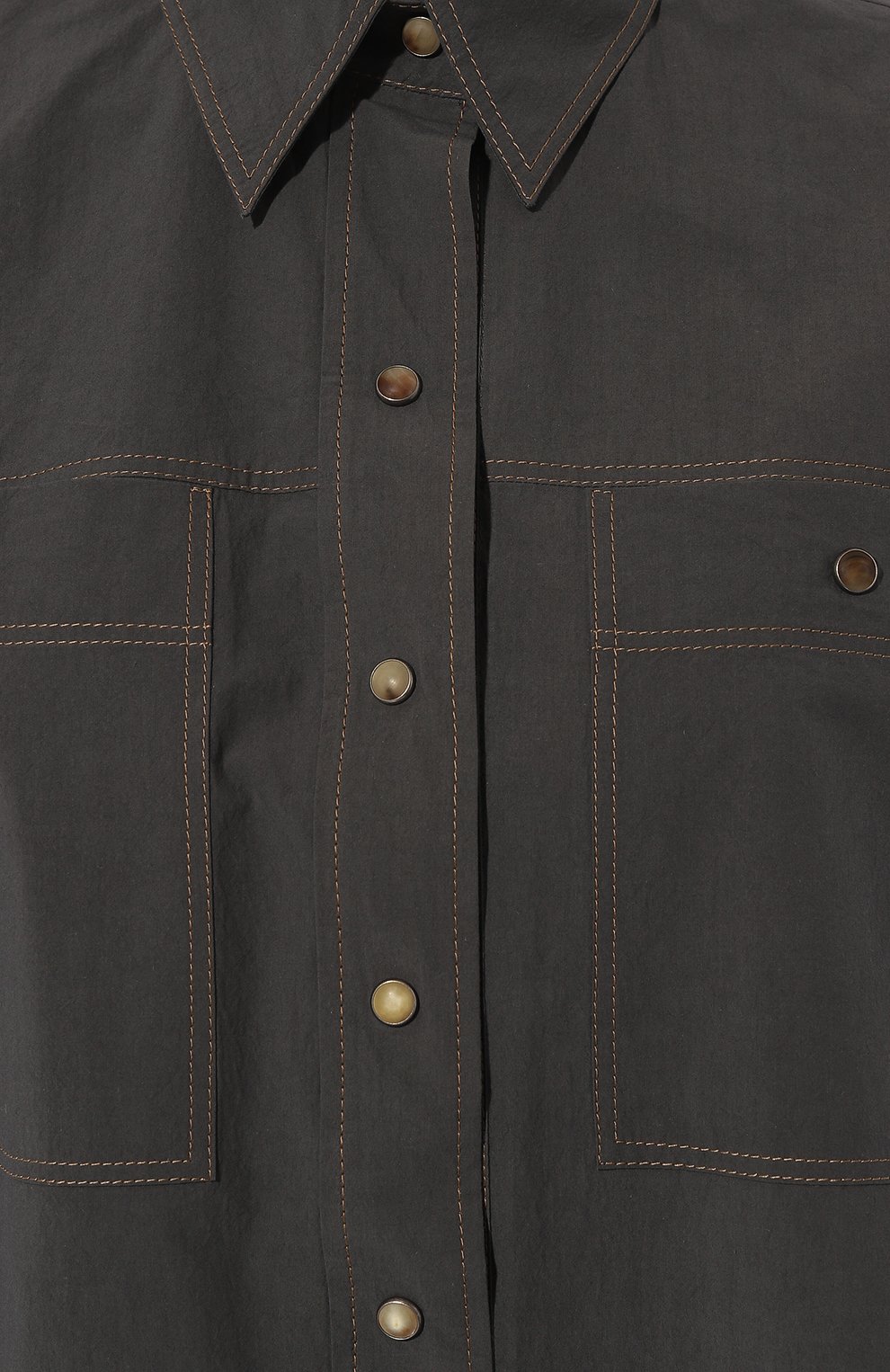 Джинсовая рубашка BRUNELLO CUCINELLI, арт. ML949B1348, фото 5