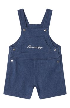 Детский комплект из комбинезона и боди GIVENCHY синего цвета, арт. H30616 | Фото 2 (Нос: Не проставлено; Материал сплава: Проставлено; Кросс-КТ НВ: Костюм; Ростовка одежда: 6 мес | 68 см, 3 мес | 62 см, 9 мес | 74 см, 12 мес | 80 см)