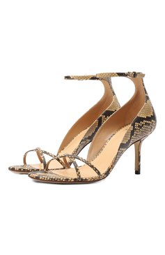 Кожаные босоножки FRANCESCO RUSSO, арт. R1S949/SHINY WATERSNAKE/302, фото 1