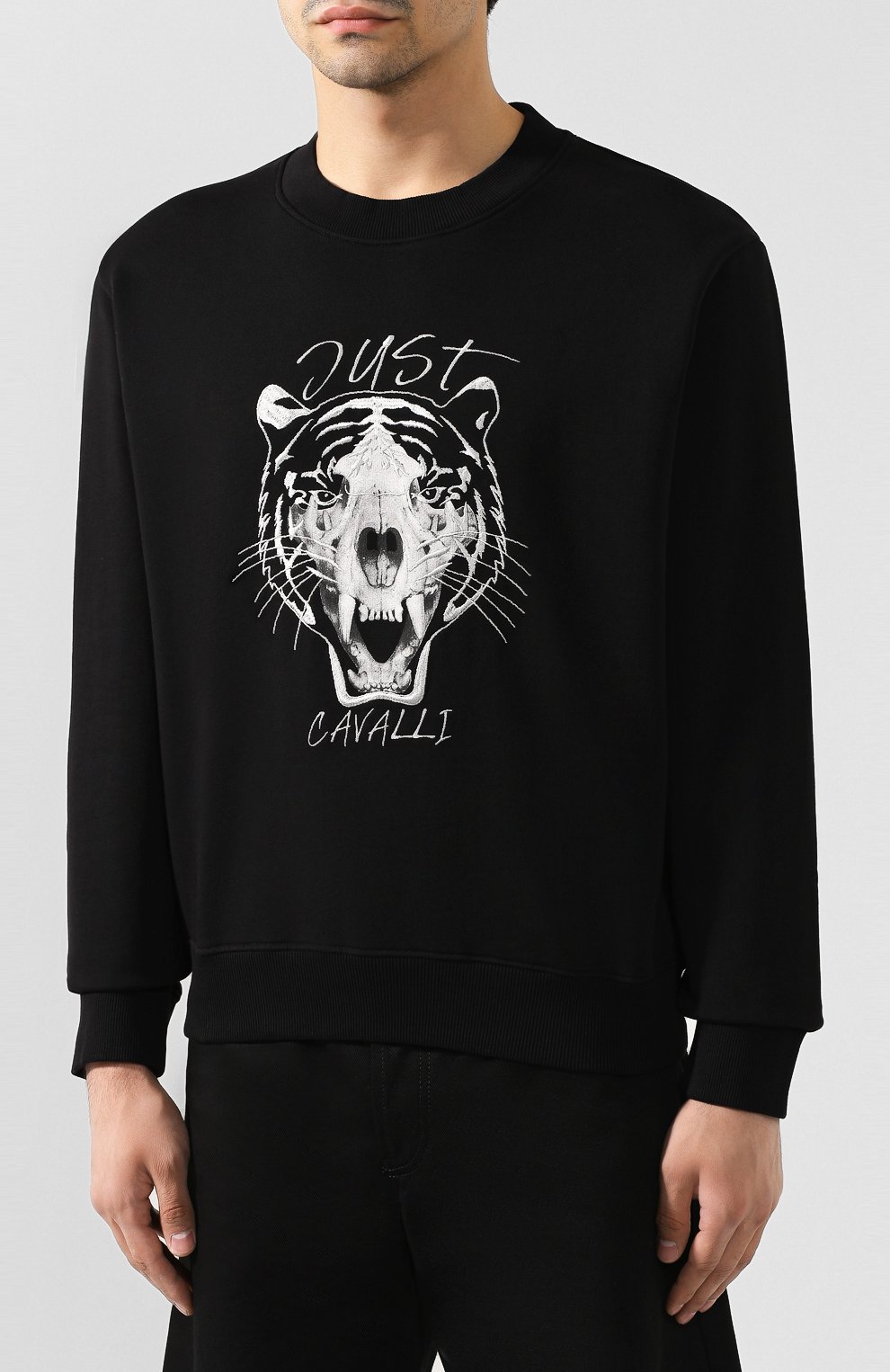 Хлопковый свитшот JUST CAVALLI, арт. S01GU0063/N25189, фото 3