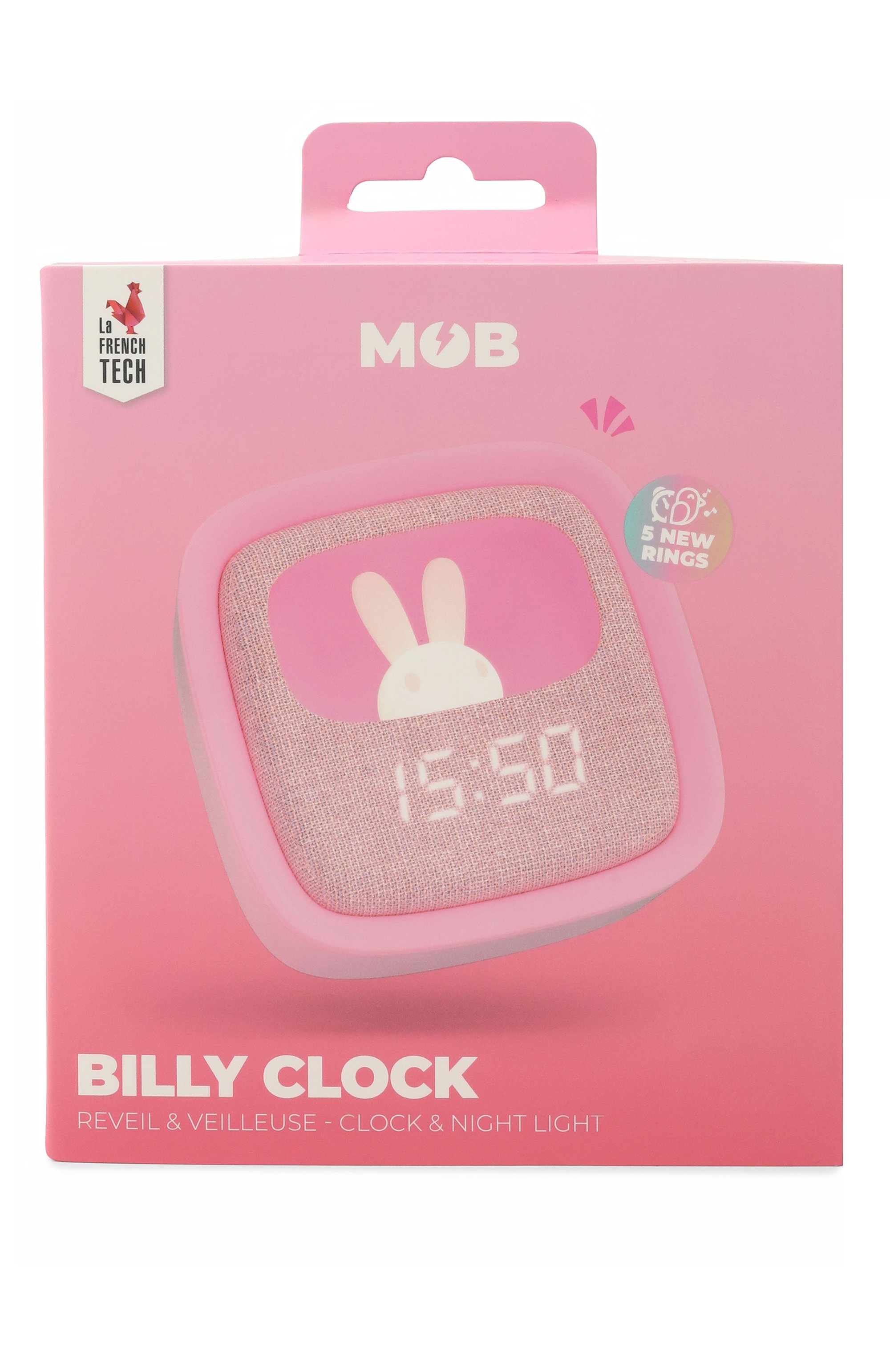 Светильник-часы billy clock and light - marshmallow PLAYFOREVER, арт. BILLY-MARSH-03, фото 1