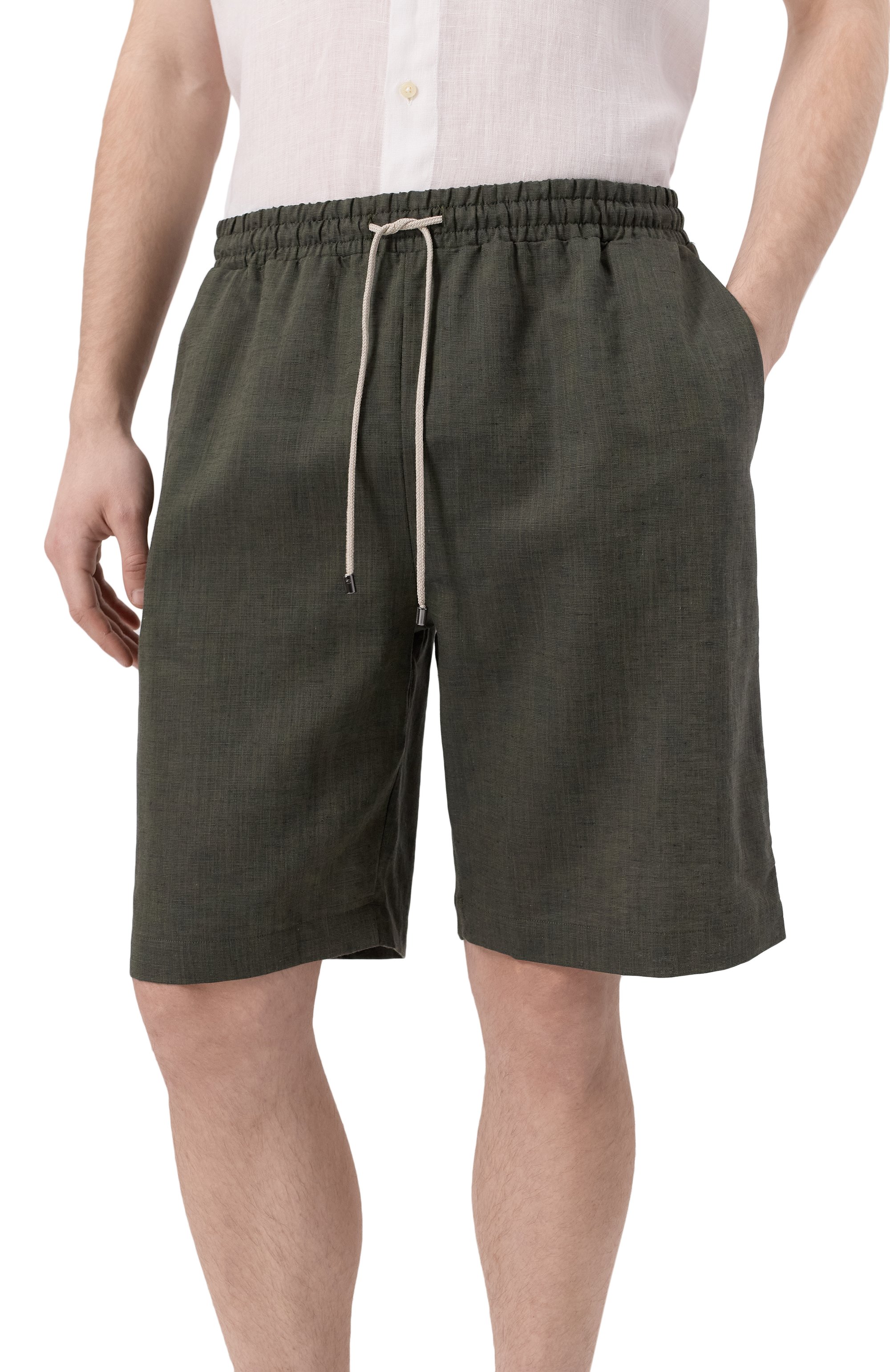 Шорты изо льна и хлопка ZIMMERLI, арт. 27100, фото 3