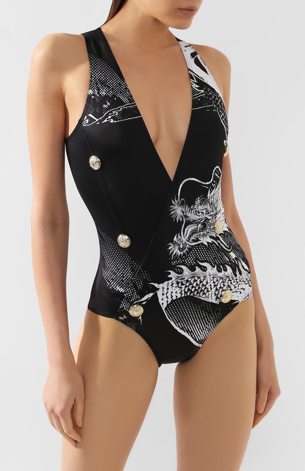 Слитный купальник BALMAIN, арт. BPBU90070, фото 2