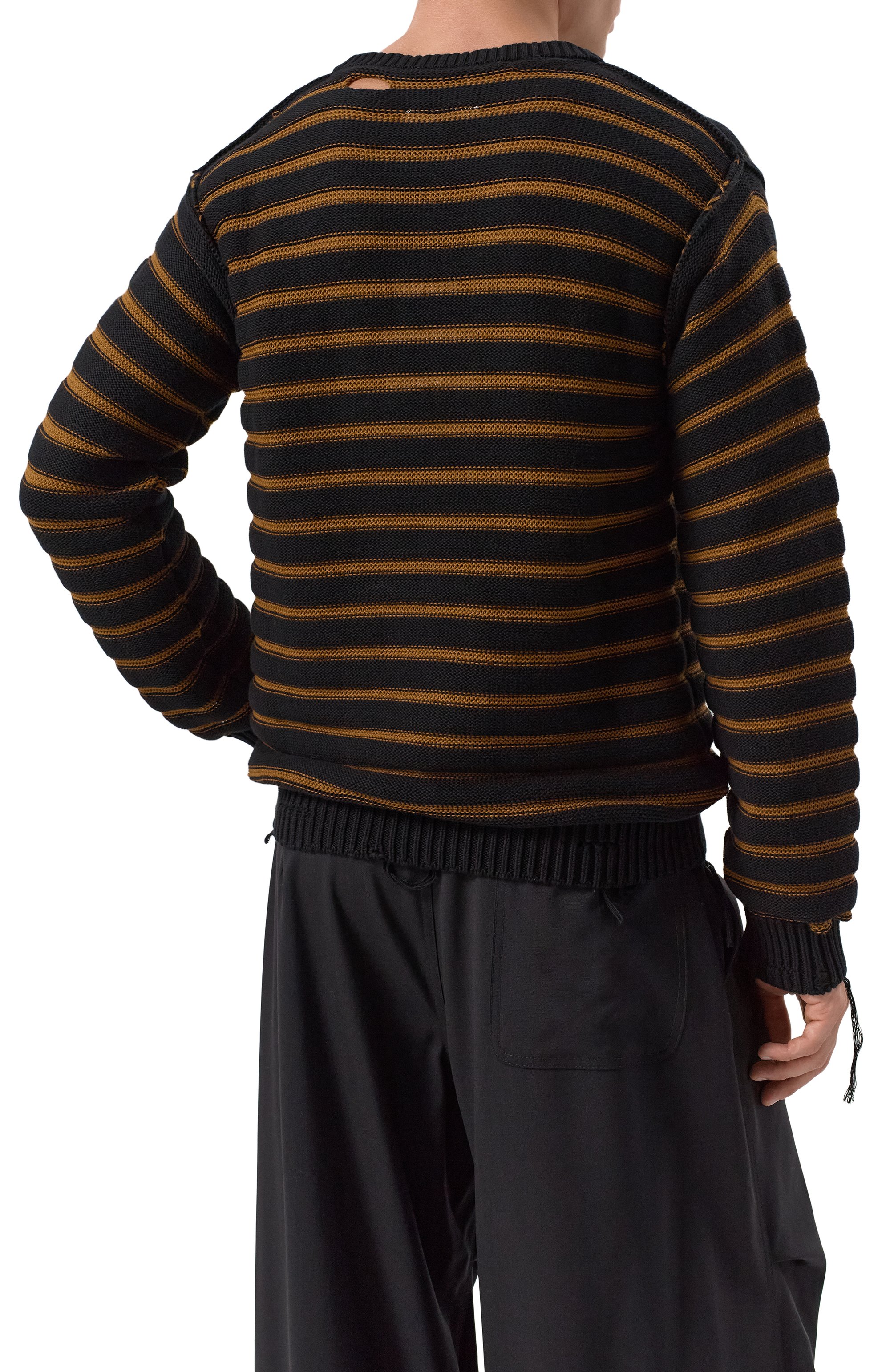 Хлопковый свитер MM6, арт. SH0HL0022/M13080, фото 4