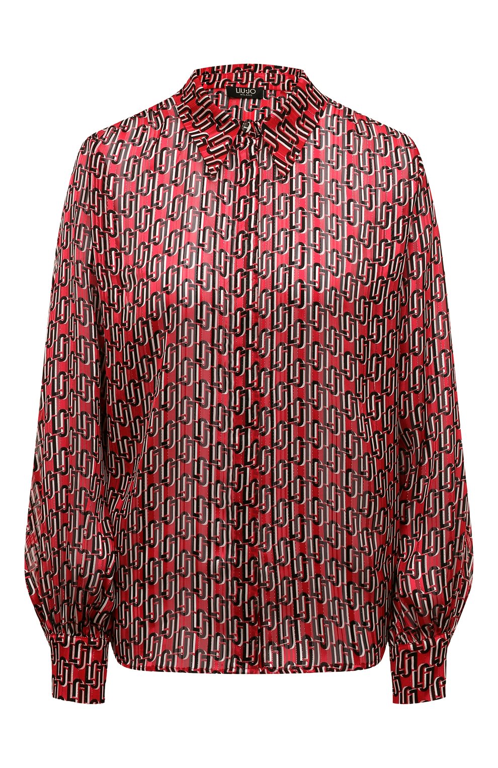 Блузка LIU JO разноцветного цвета по цене 25550 руб., арт. CF2206 T3179, фото 1 Блузка LIU JO, арт. CF2206 T3179, фото 1