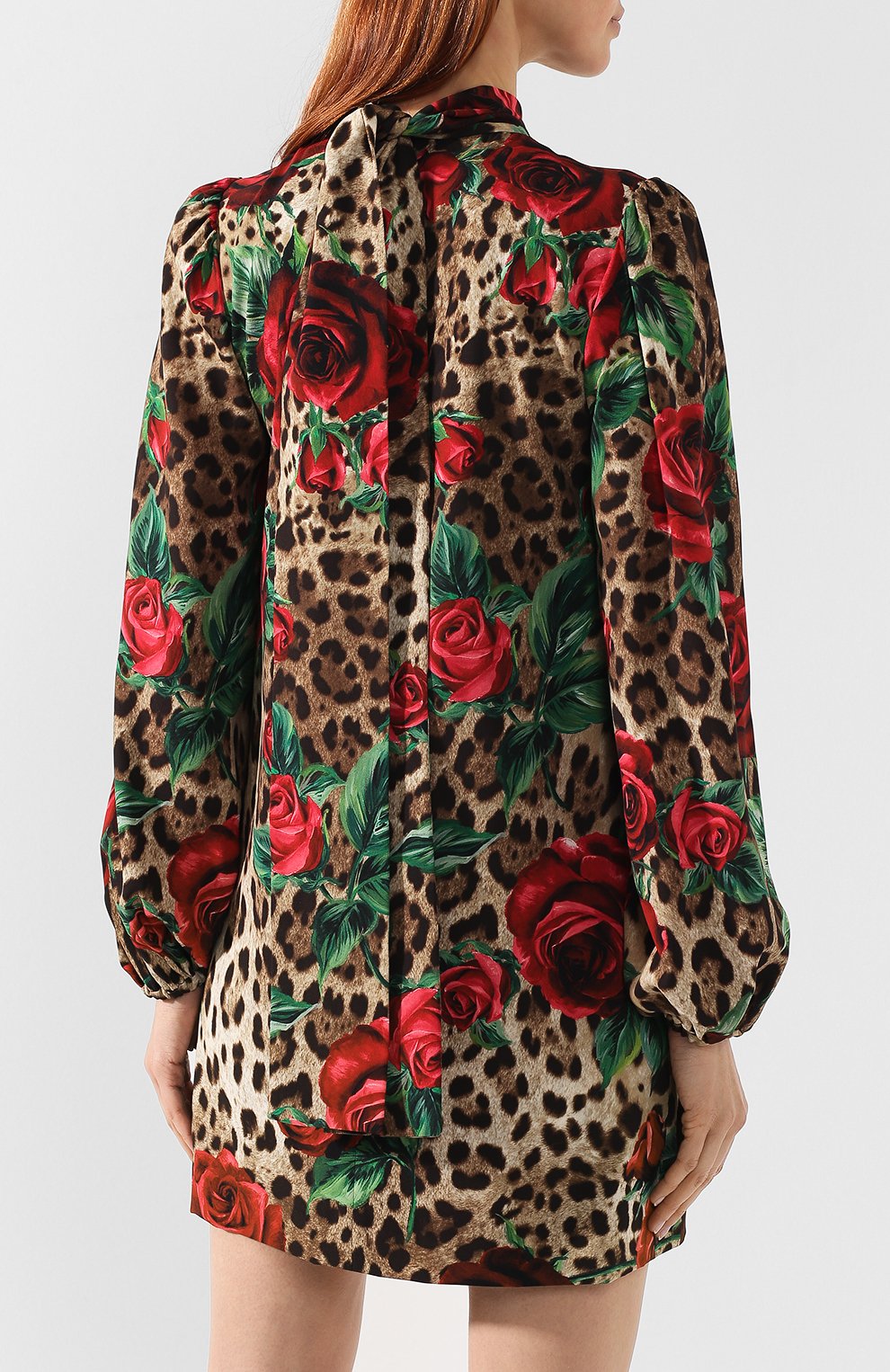 Шелковое платье DOLCE & GABBANA, арт. F6C1IT/FSAXZ, фото 4