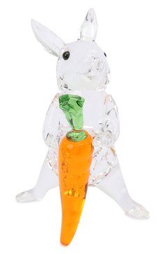 Скульптура rabbit with carrot SWAROVSKI разноцветного цвета, арт. 5530687 | Фото 1 (Региональные ограничения белый список (Axapta Mercury): Не проставлено; Нос: Не проставлено; Ограничения доставки: fragile-2)