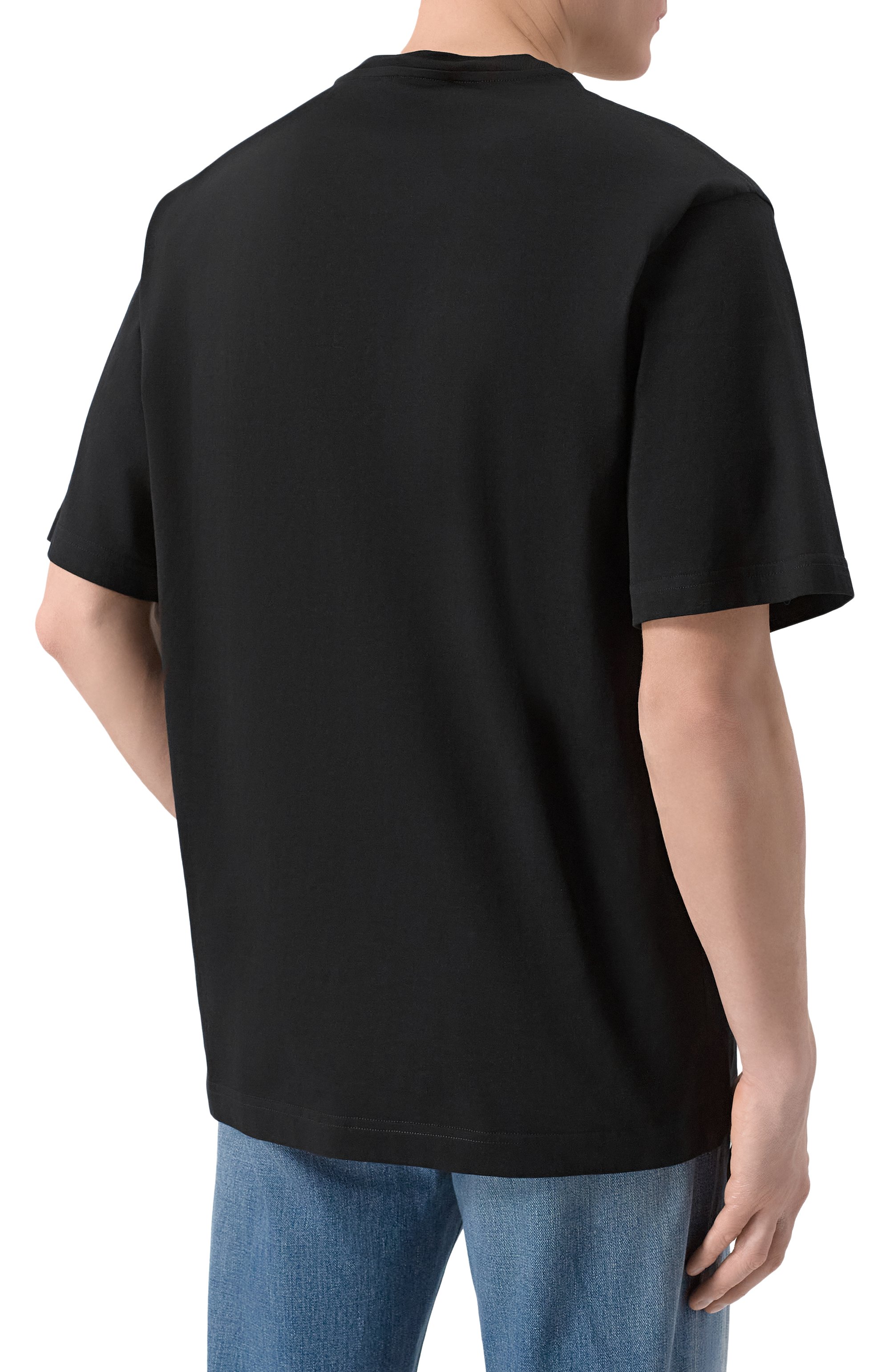 Хлопковая футболка DOLCE & GABBANA, арт. G8PN9Z/G7PZF, фото 4