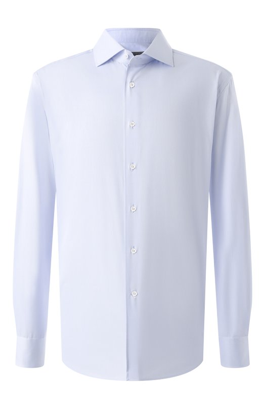 Хлопковая сорочка Corneliani 25P100-2511625 Голубой 25P100-2511625
