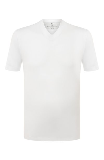 Мужская хлопковая футболка  BRUNELLO CUCINELLI, арт. M0T611344