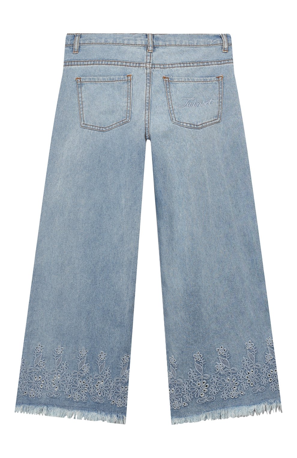 Укороченные джинсы TWINSET, арт. GJ2250/12A-16A, фото 2