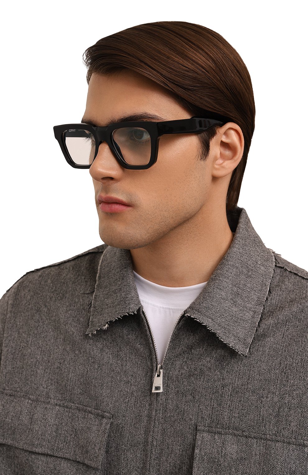 Оправа OPHY черного цвета по цене 44650 руб., арт. LE0H 01, фото 2 Оправа OPHY, арт. LE0H 01, фото 2