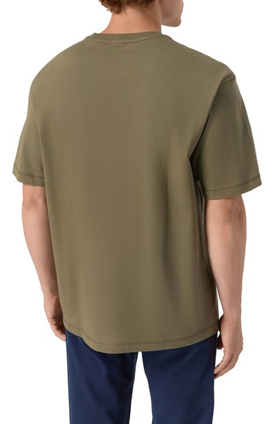 Хлопковая футболка BOSS ORANGE, арт. 50546958, фото 4