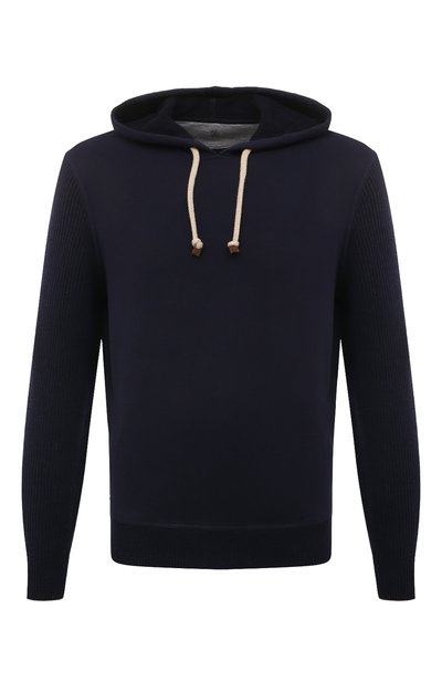 Мужской хлопковое худи BRUNELLO CUCINELLI, арт. MTU23B2215