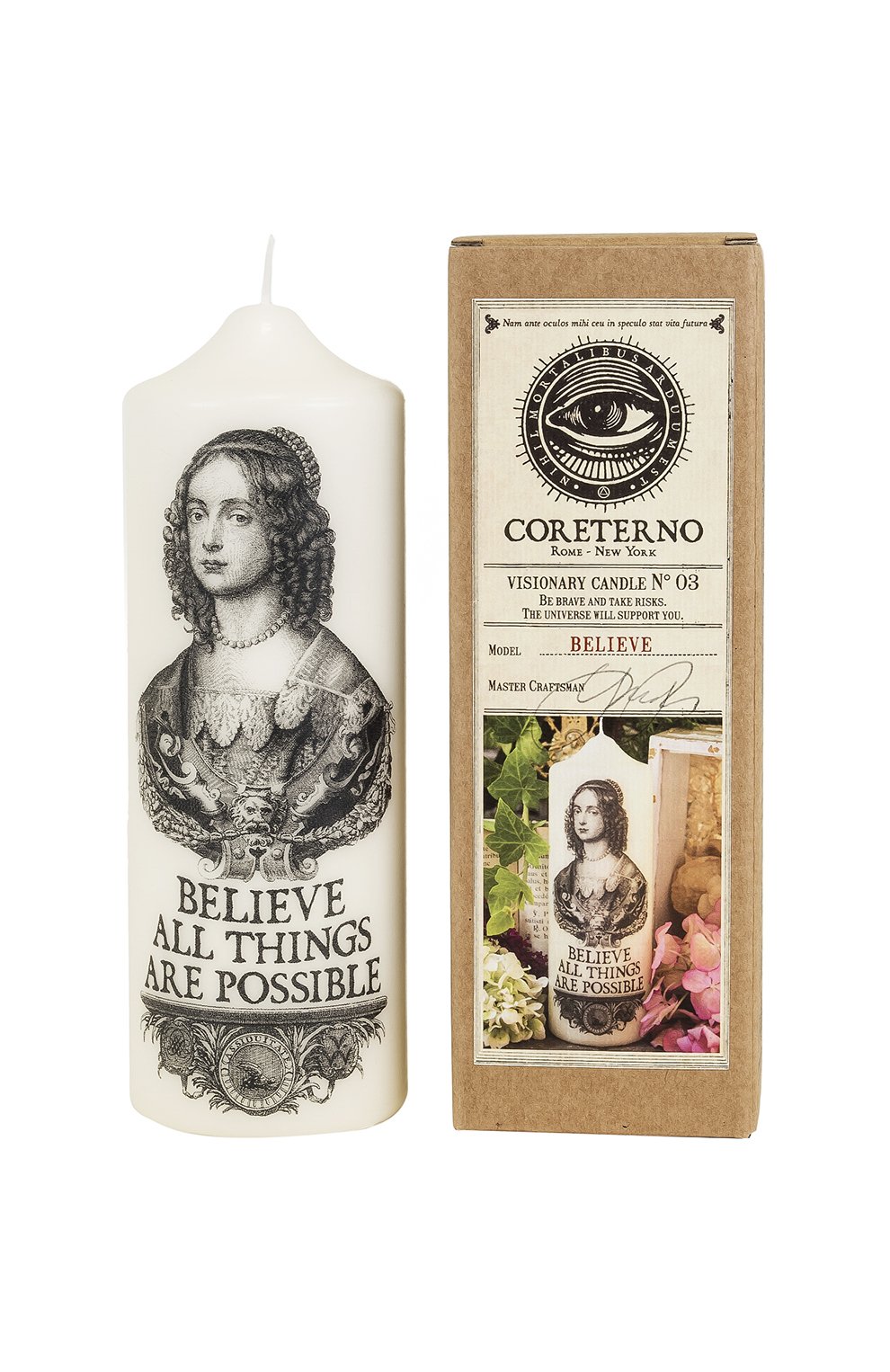 Свеча № 03 believe (675g) CORETERNO бесцветного цвета по цене 5500 руб., арт. CORVC003, фото 2 Свеча № 03 believe (675g) CORETERNO, арт. CORVC003, фото 2