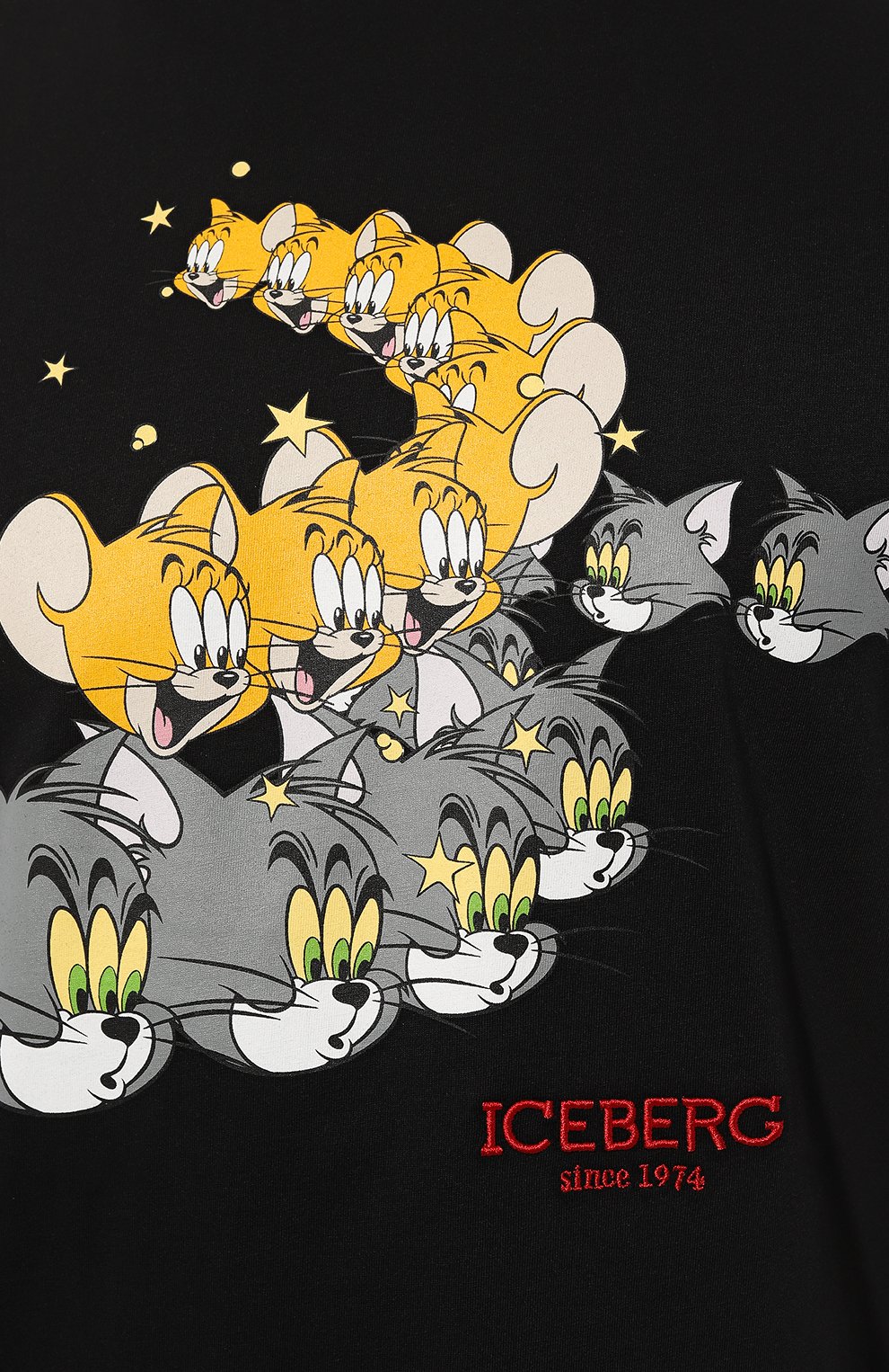 Хлопковая футболка ICEBERG, арт. 19I I1P0/F01D/6301/0UTLET AW22-23, фото 5