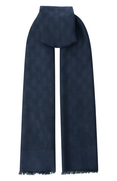 Мужской шарф из шерсти и хлопка CANALI, арт. 06/TF00319