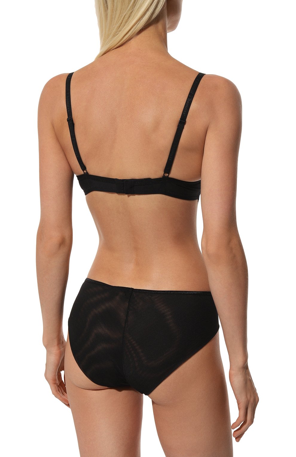 Трусы-слипы CHANTAL THOMASS черного цвета по цене 9960 руб., арт. T220163, фото 3 Трусы-слипы CHANTAL THOMASS, арт. T220163, фото 3