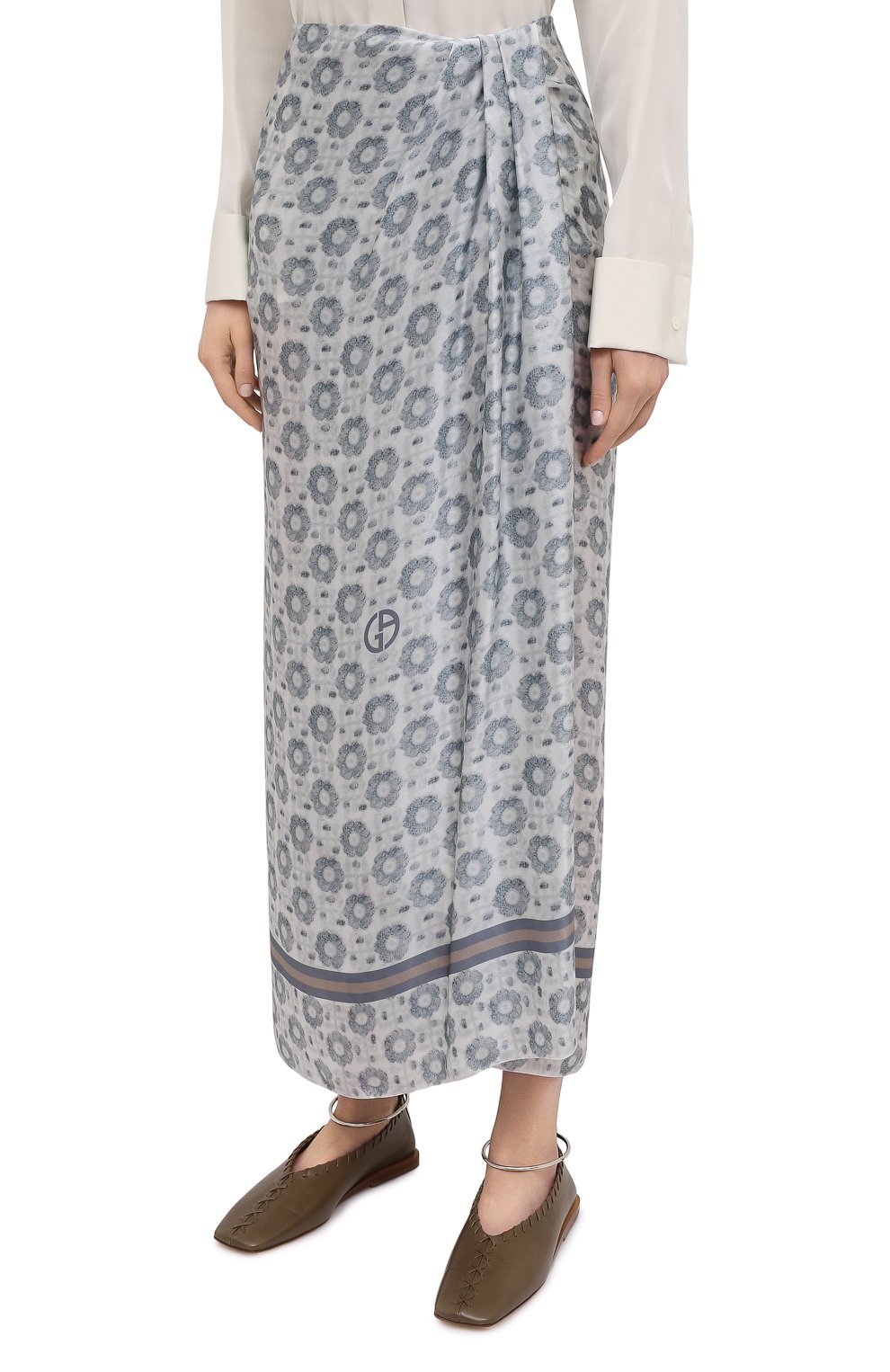 Шелковая юбка GIORGIO ARMANI, арт. 1SHNN050/T02M5, фото 3