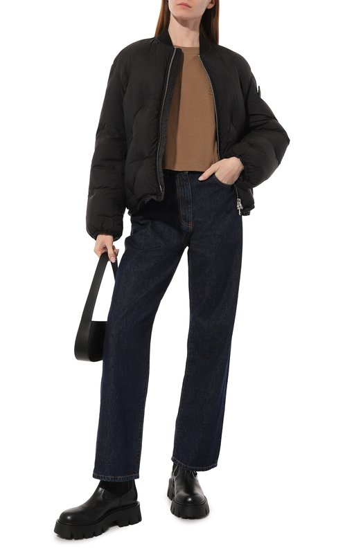 Хлопковая футболка Closed C95228-45F-EB Коричневый  C95228-45F-EB Фото 2