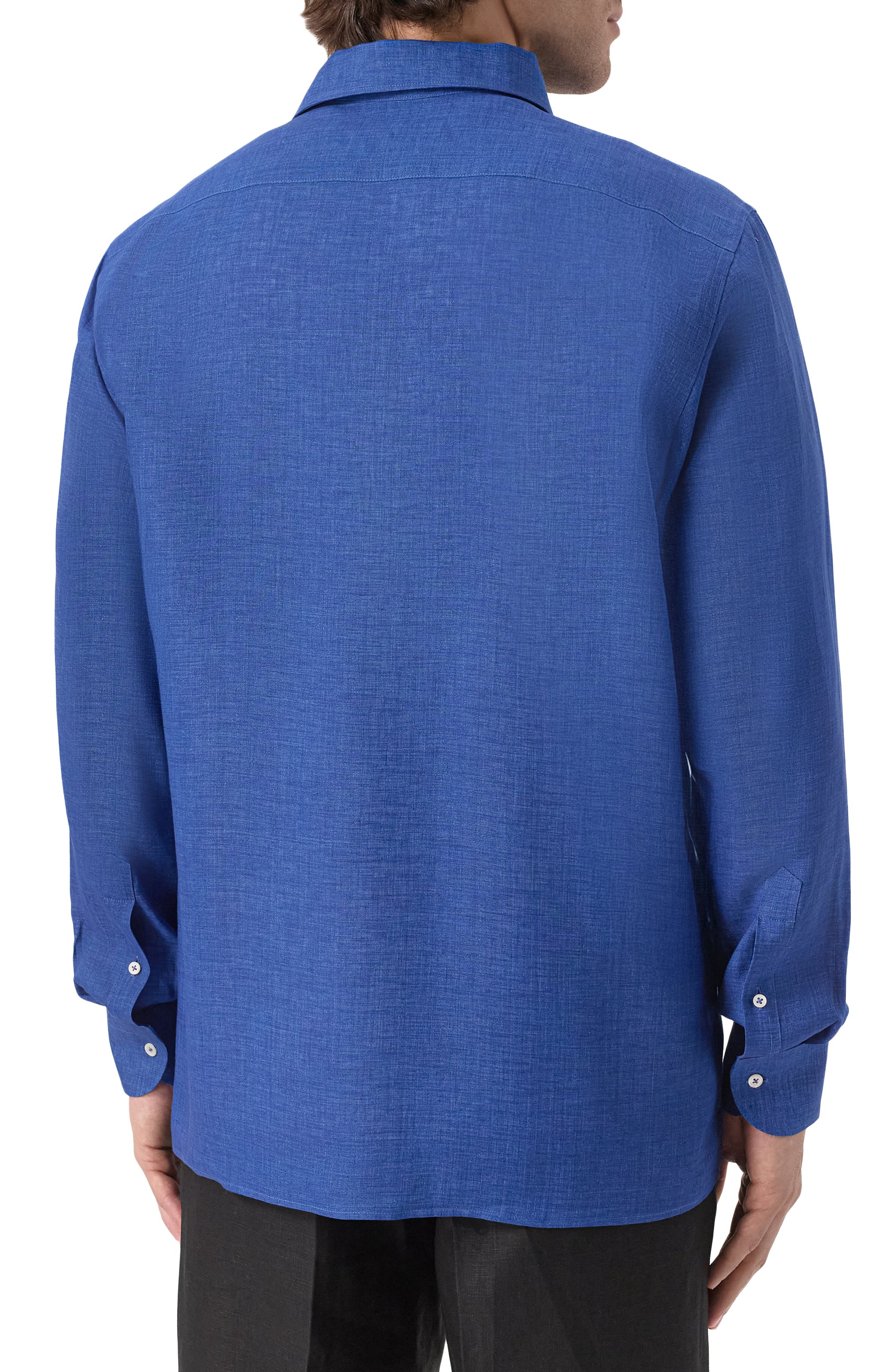 Льняная рубашка COLOMBO, арт. CM00375/T10553, фото 4