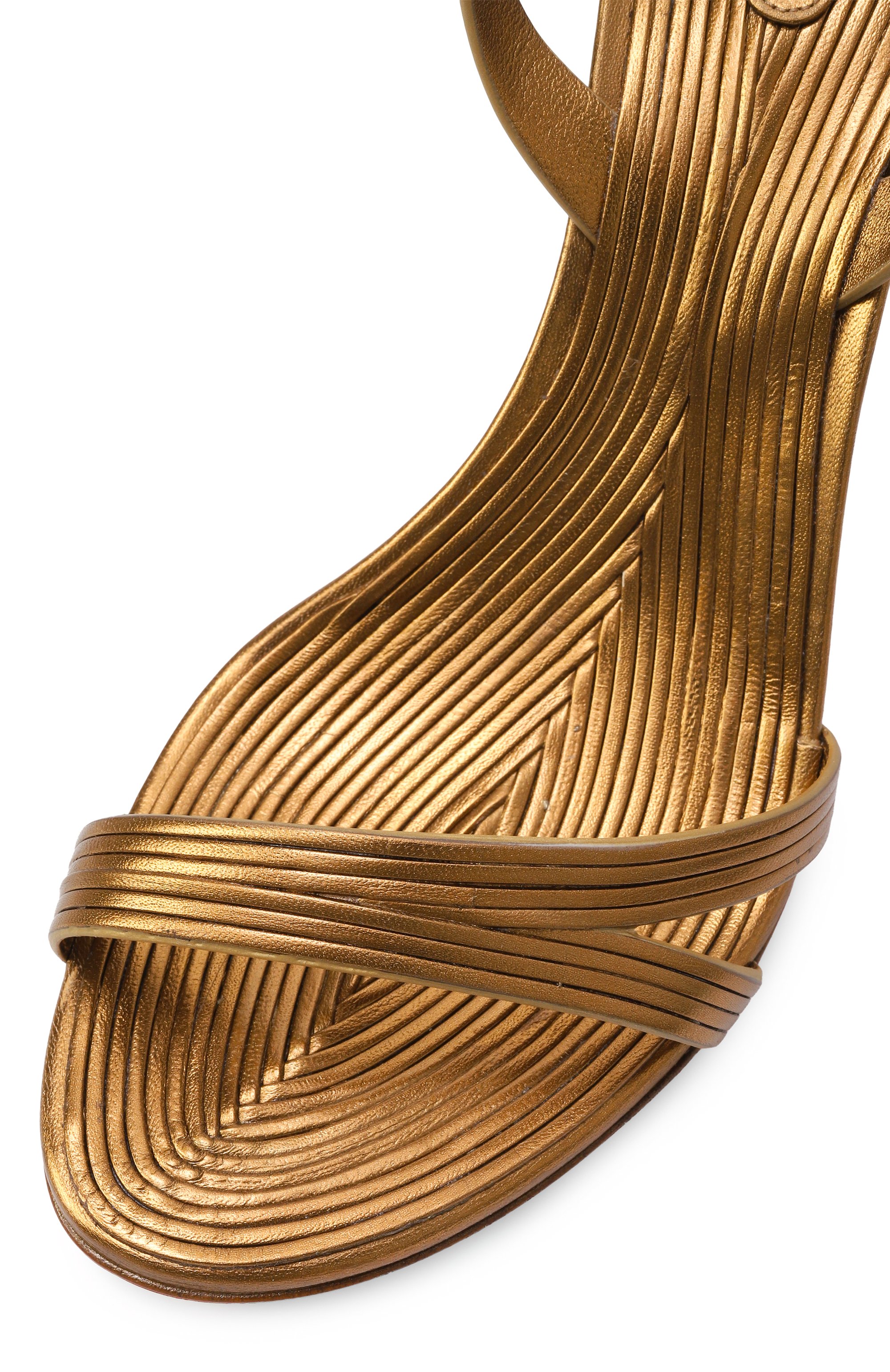 Кожаные босоножки SANTONI, арт. WHIG71636HA2T00X, фото 7