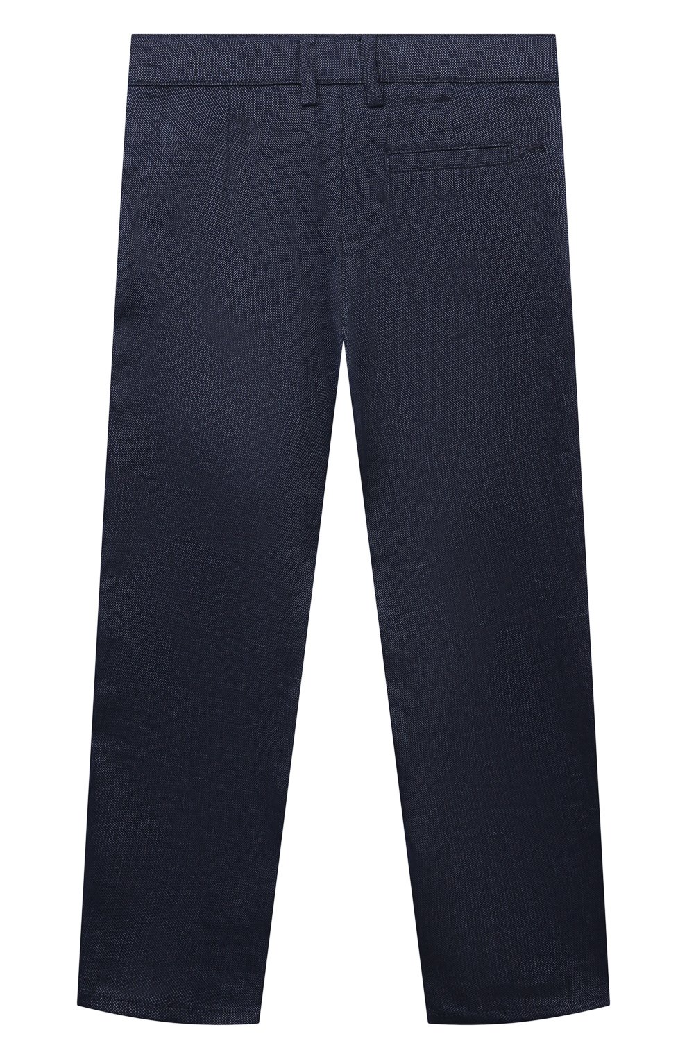Брюки изо льна и хлопка EMPORIO ARMANI, арт. 3D4PJH/4N8CZ, фото 2