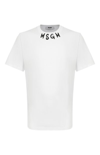Мужская хлопковая футболка MSGM, арт. 3840MM102/257002