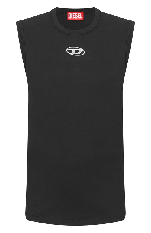 Хлопковая майка Diesel A21743/0JMBB Чёрный A21743/0JMBB