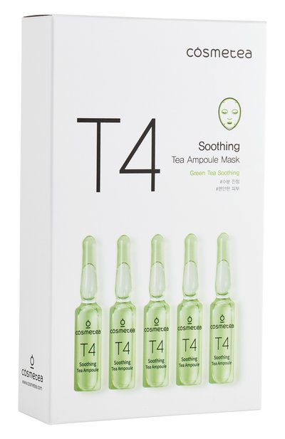 Женская тканевая маска антистресс green tea COSMETEA, арт. T4-10