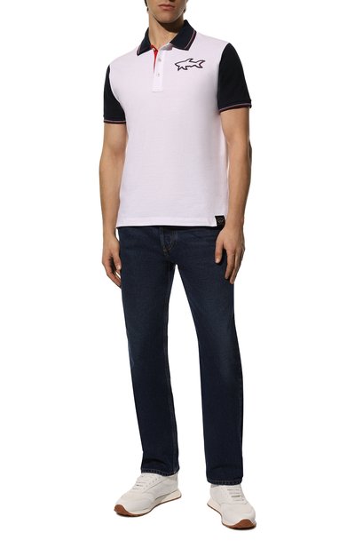 Хлопковое поло PAUL&SHARK, арт. 23411232/3XL-6XL, фото 2