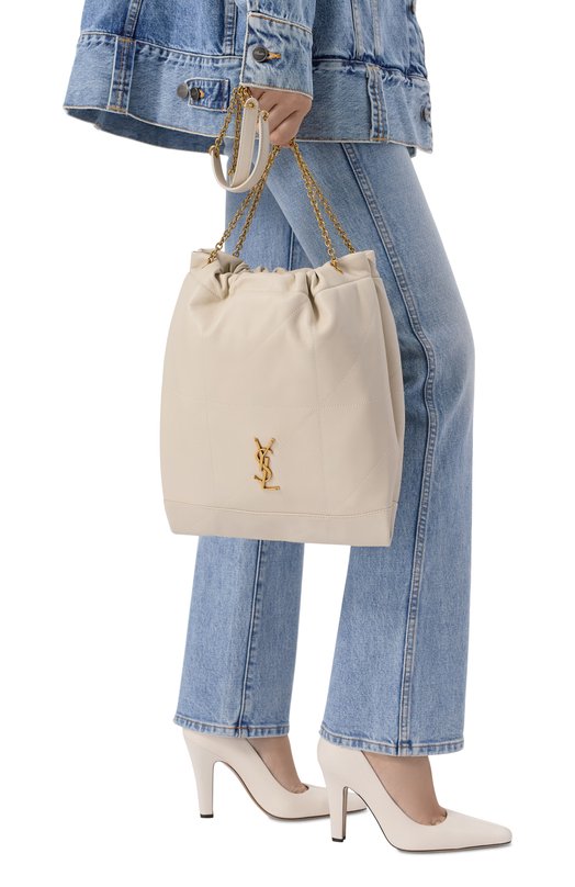Сумка Jamie 4.3 Saint Laurent 781666/AAB32 Кремовый  781666/AAB32 Фото 2