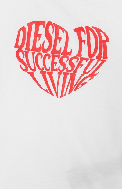 Хлопковая футболка DIESEL, арт. K00766/00YI9, фото 3