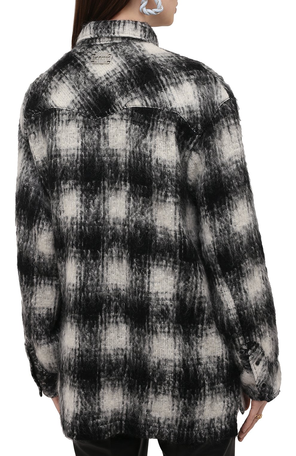 Рубашка TANAKA, арт. ST-94/BLACK SHAGGY PLAID, фото 4