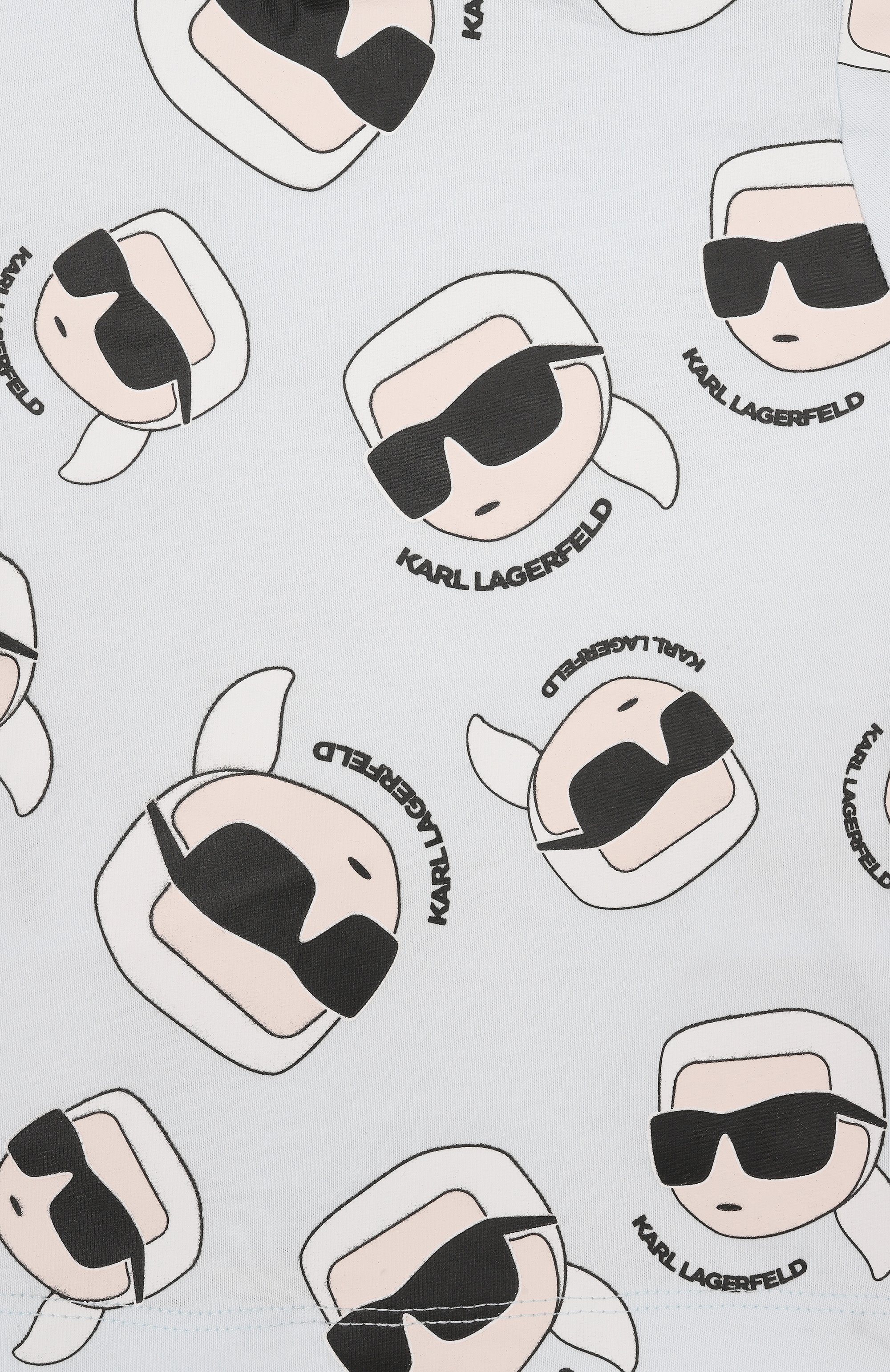 Комплект из футболки и шорт KARL LAGERFELD KIDS, арт. Z31070, фото 4