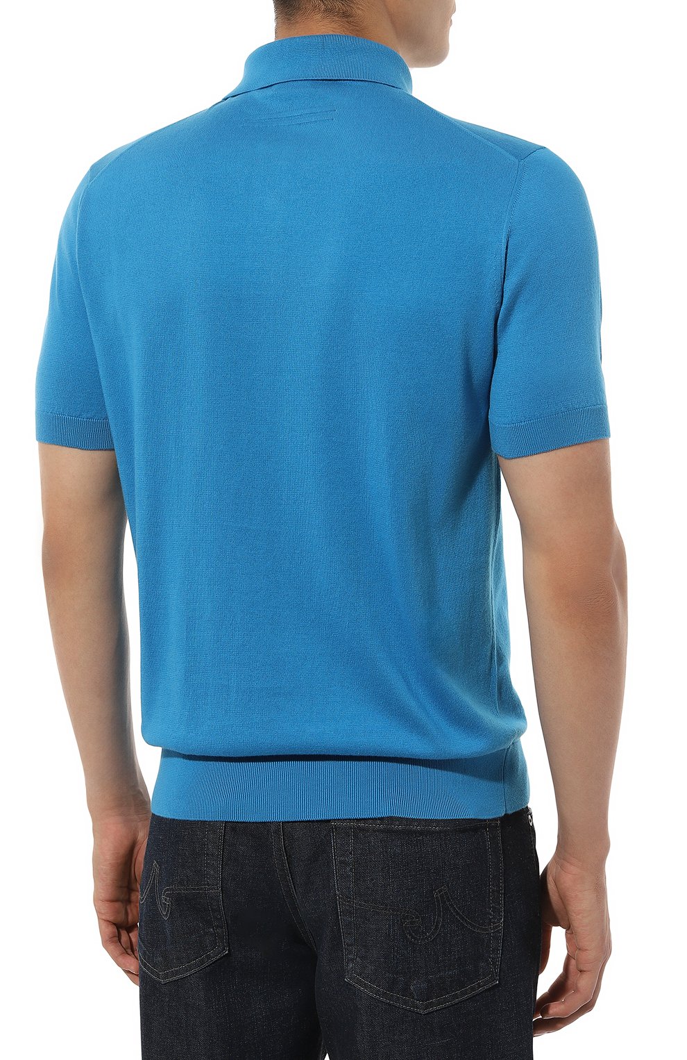 Хлопковое поло ZEGNA, арт. UDC90A7/C32, фото 4