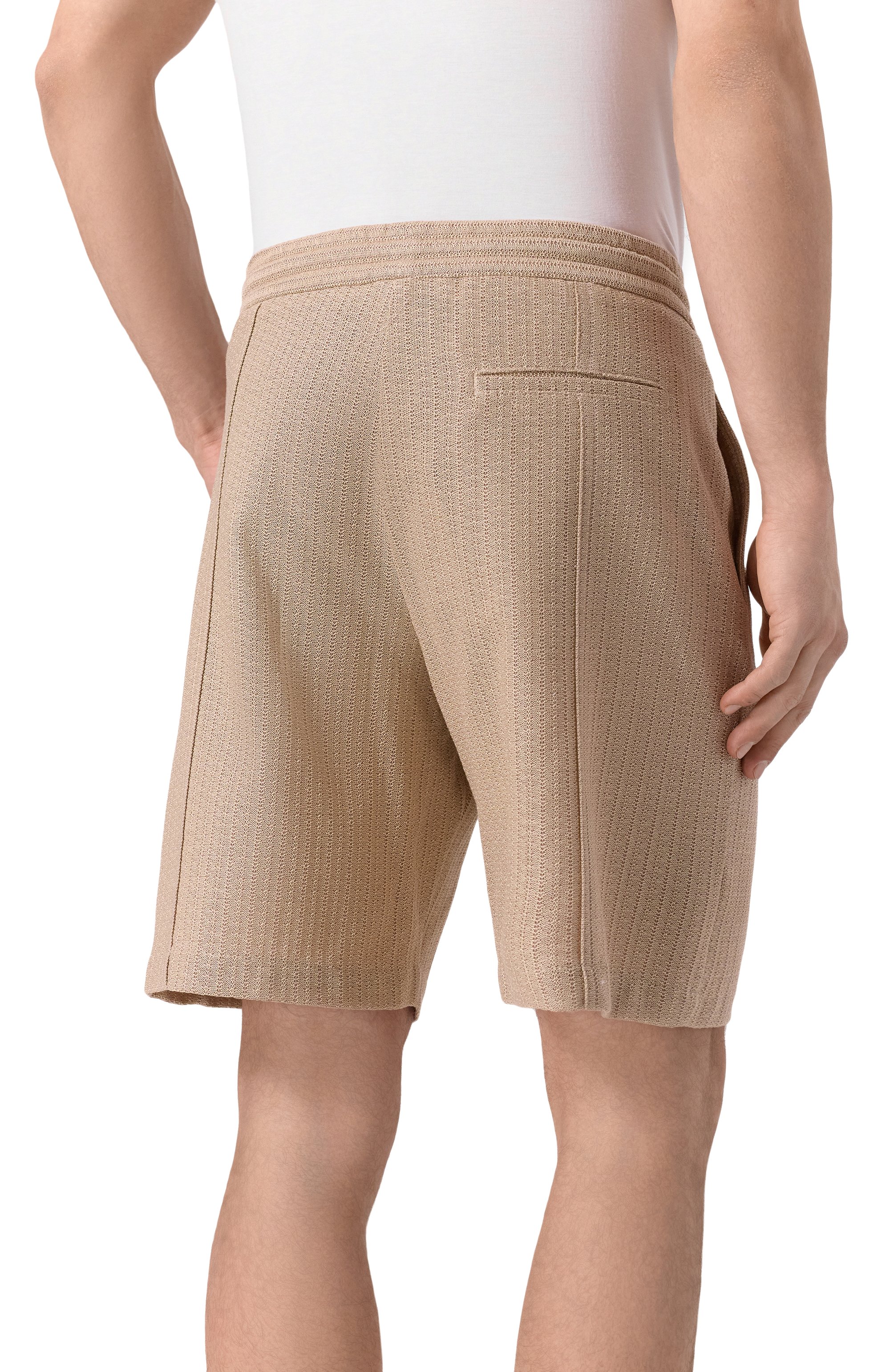 Хлопковые шорты EMPORIO ARMANI, арт. EM001904/AF15552, фото 4