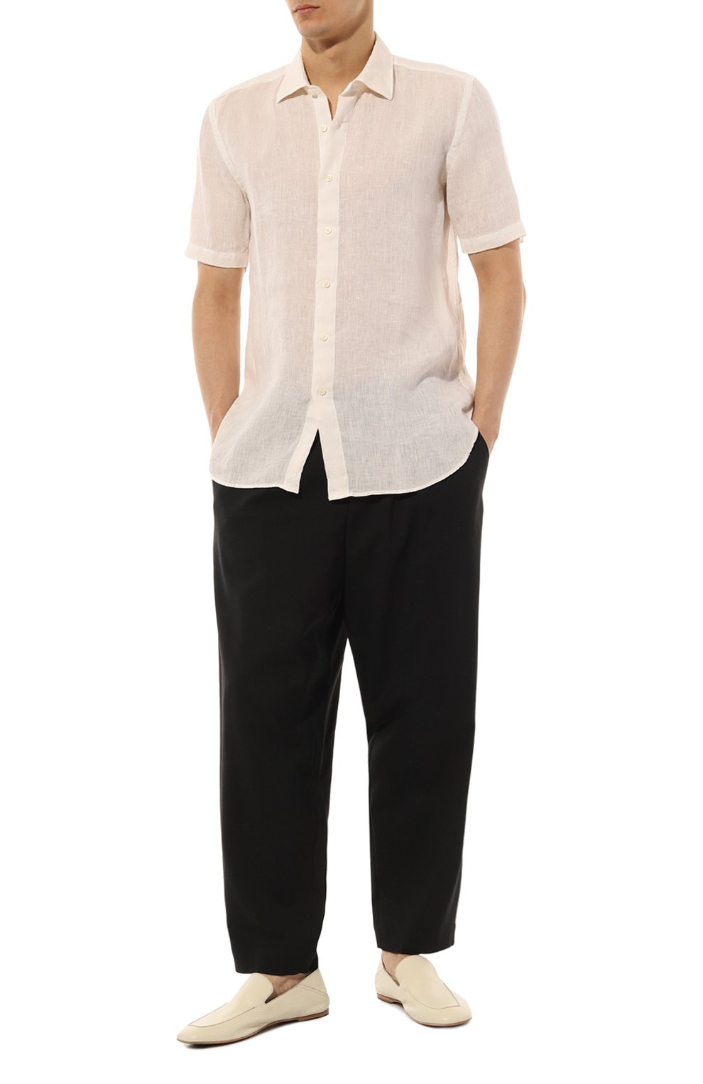 Льняная рубашка 120% LINO, арт. 31ALIM19FZ/0000115/S00, фото 2