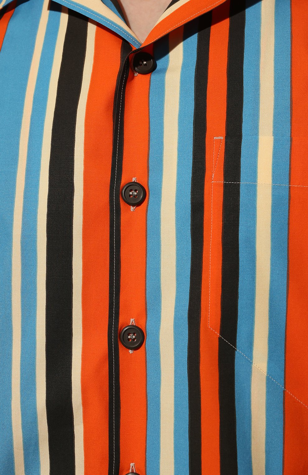 Хлопковая рубашка PRADA, арт. UCS339-10P3-F0049-211, фото 5