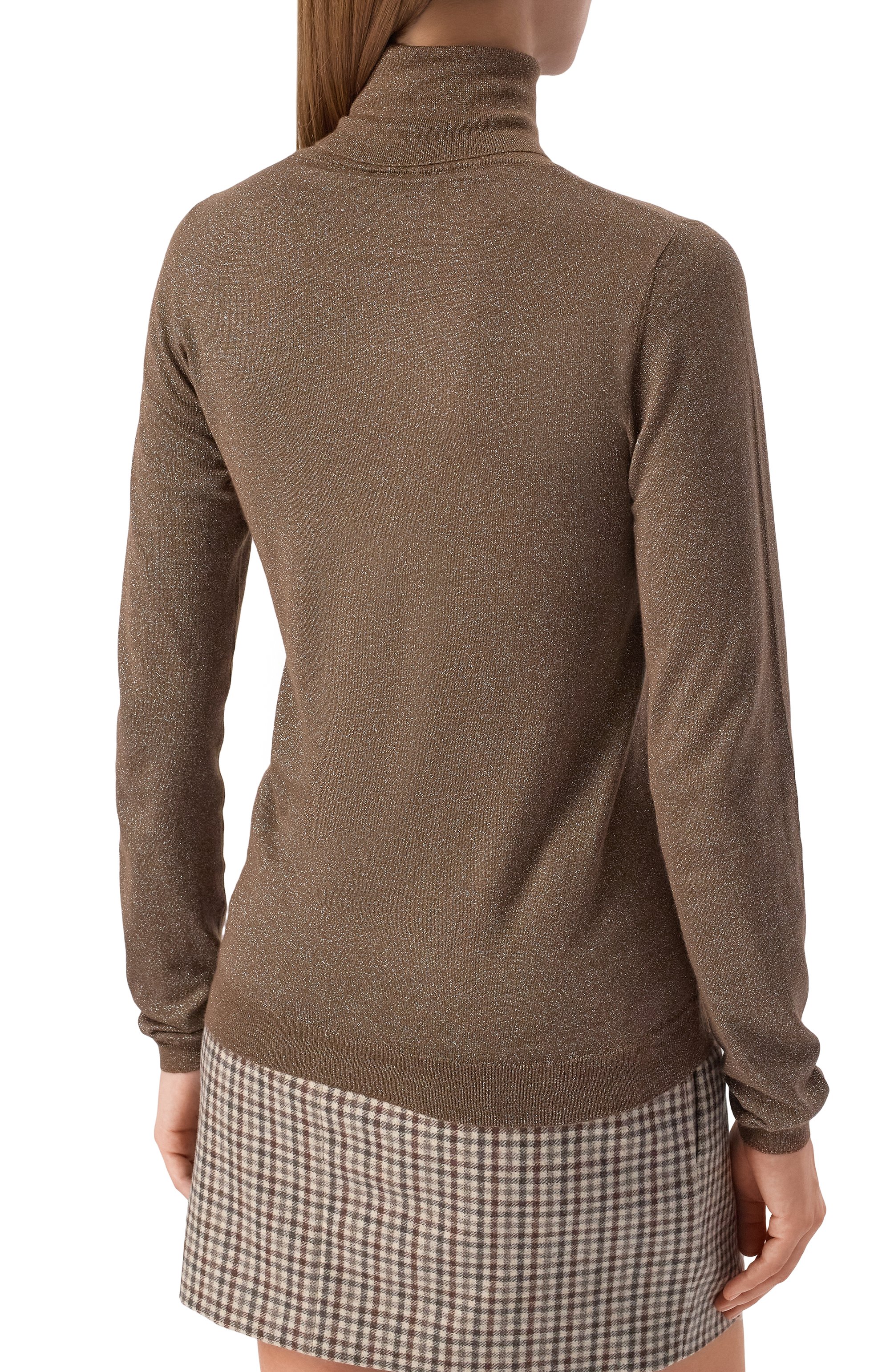 Водолазка из кашемира и шелка BRUNELLO CUCINELLI, арт. M41800063P, фото 4