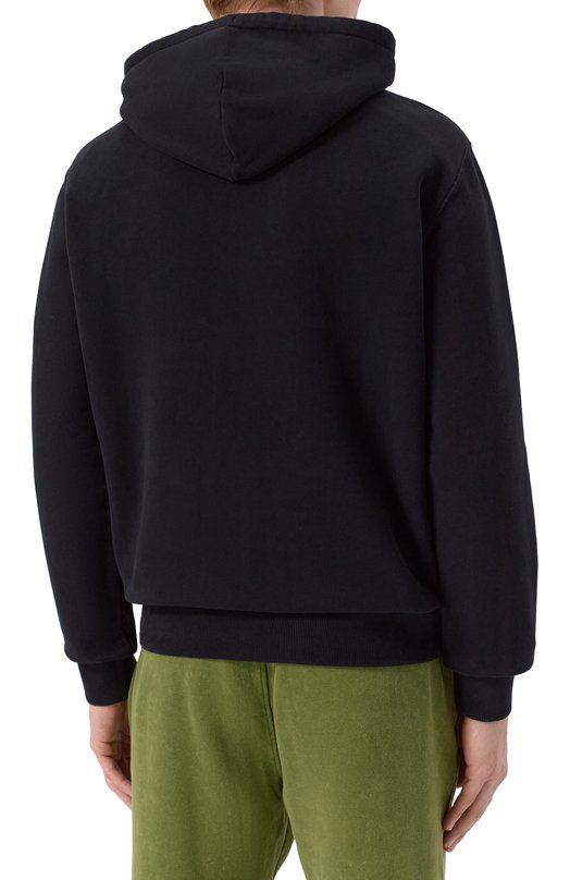 Хлопковое худи MC2 Saint Barth TRI0001-00407I/TRIBECA Чёрный  TRI0001-00407I/TRIBECA Фото 4