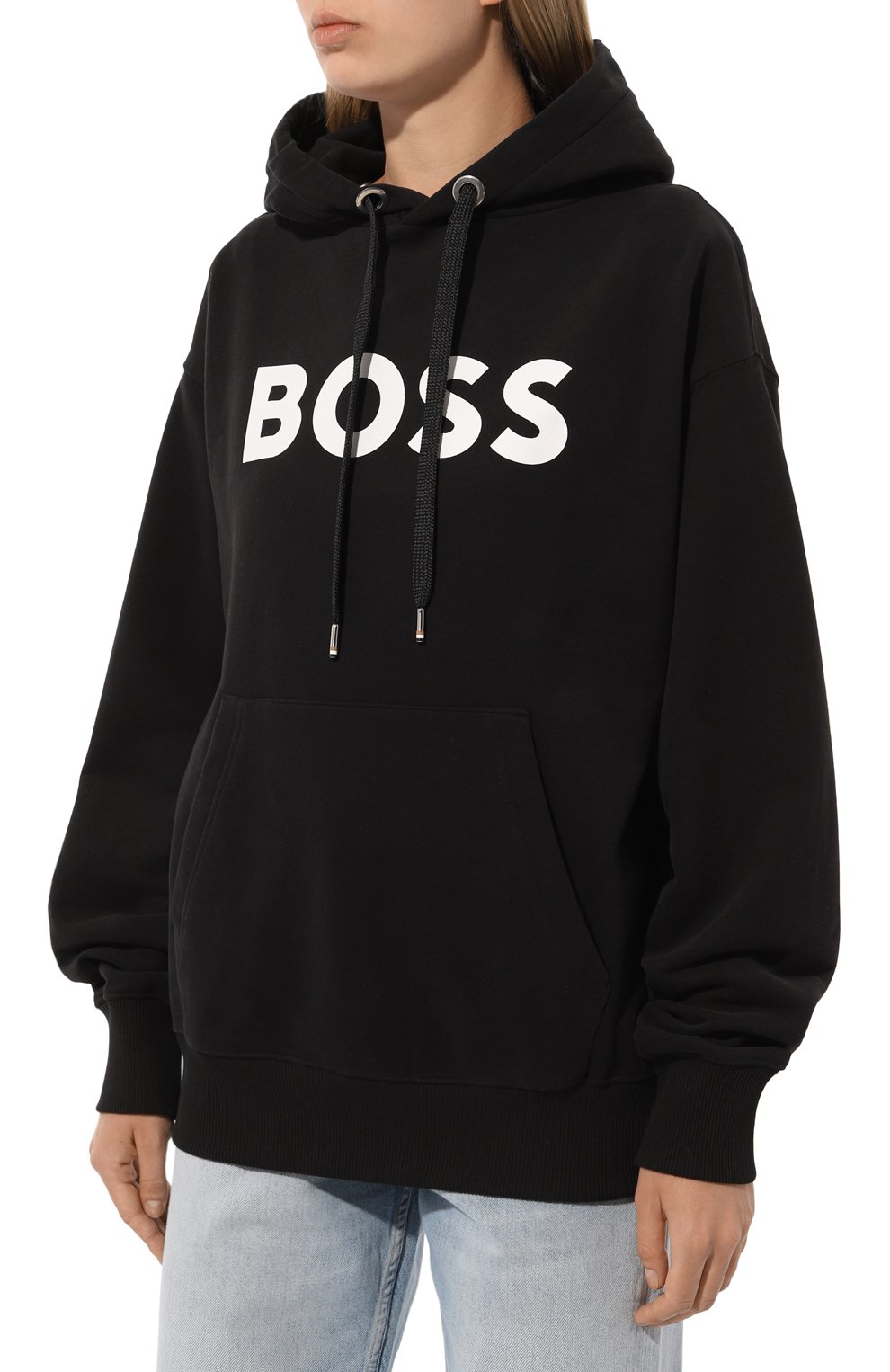 Хлопковое худи BOSS, арт. 50490635, фото 3
