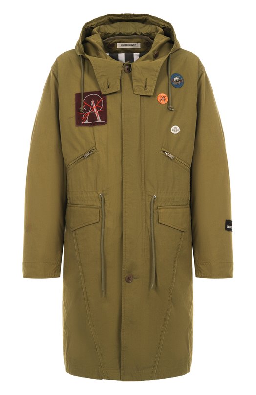Хлопковая парка Undercover UP2E4303 Хаки UP2E4303
