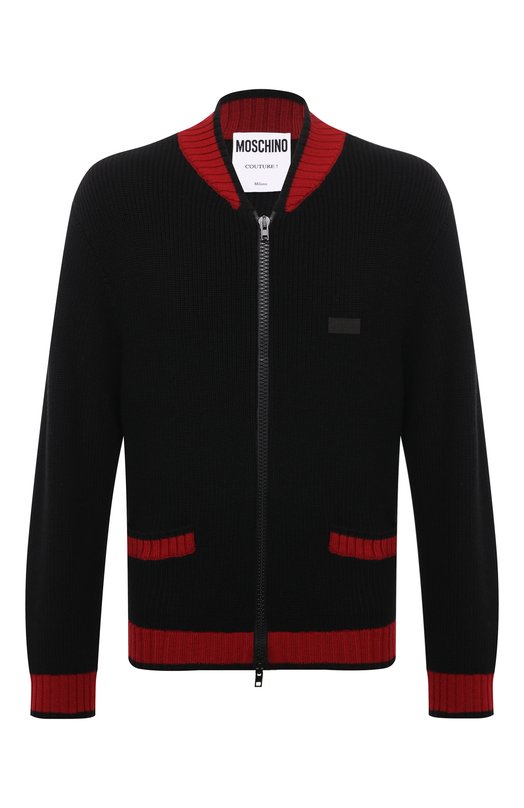 

Шерстяной жилет Moschino, Чёрный