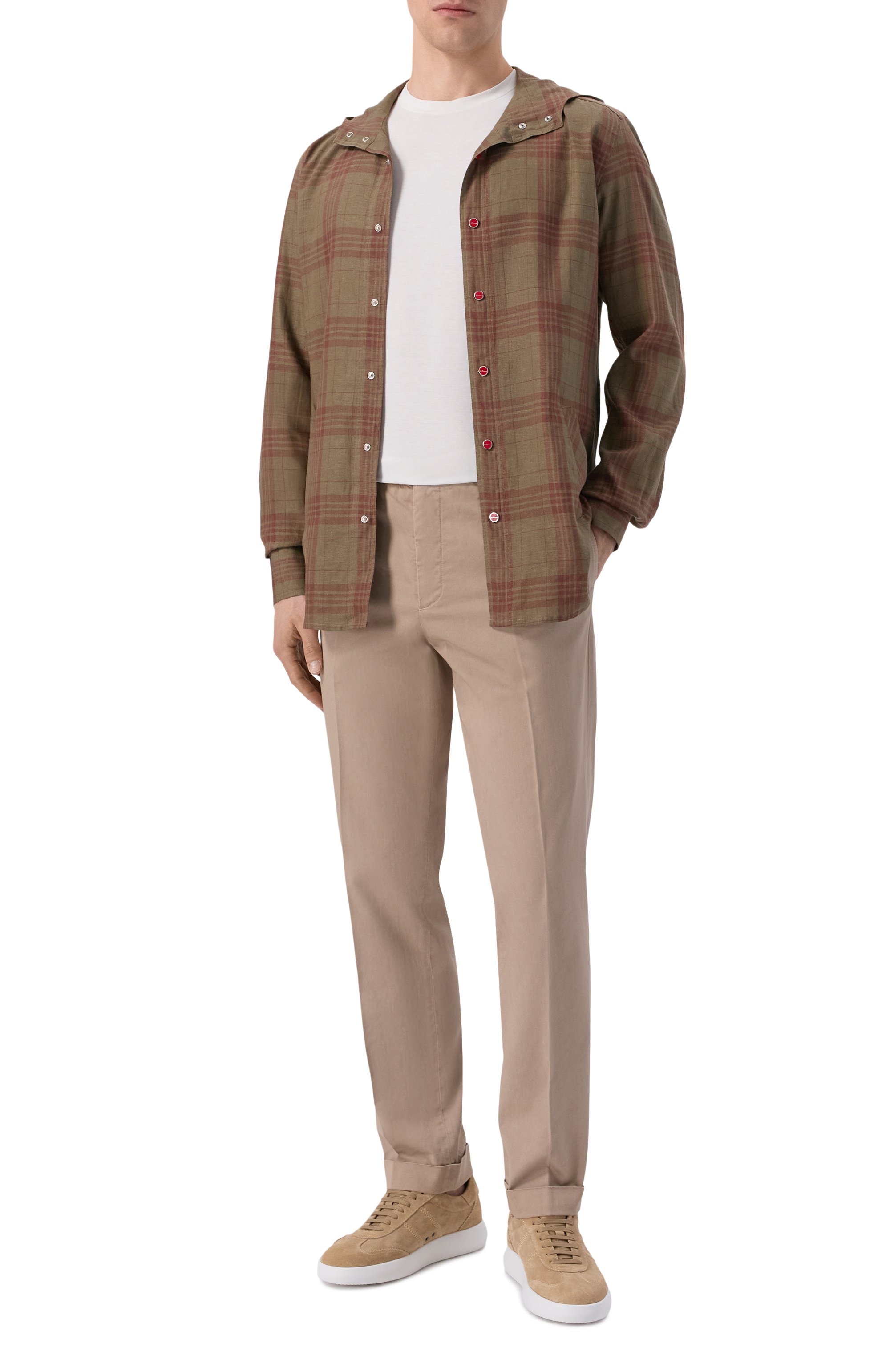 Льняная рубашка KITON, арт. UMCMARH0926907, фото 2