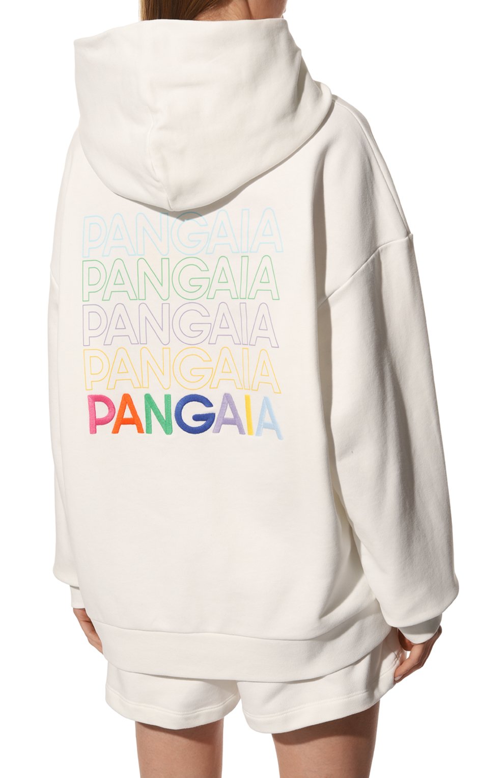 Хлопковое худи PANGAIA белого цвета по цене 15900 руб., арт. Graphic 5 Pangaia Hoodie, фото 4 Хлопковое худи PANGAIA, арт. Graphic 5 Pangaia Hoodie, фото 4