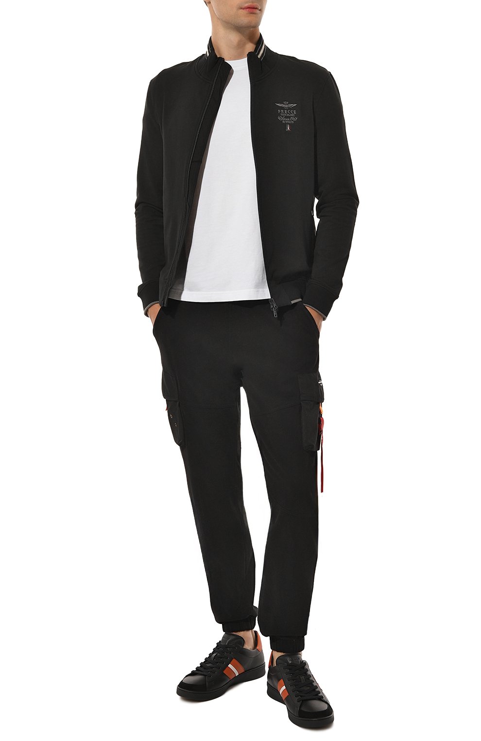 Хлопковые джоггеры AERONAUTICA MILITARE, арт. PF924J631, фото 2